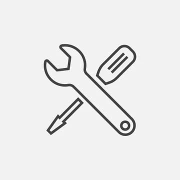 Tools icon design Stock Illustration