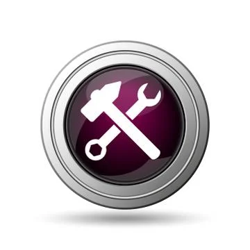 Tools  icon. internet button on white background.. Stock Illustration