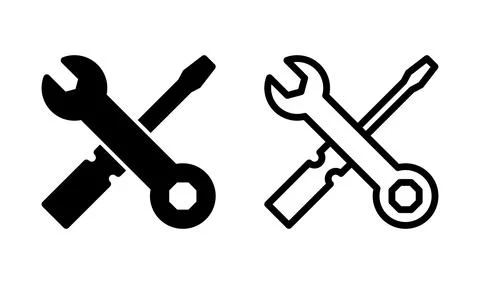 Tools Icon vector. Repair icon, Service icon Stock Illustration