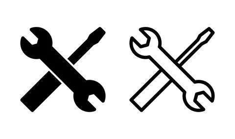 Tools Icon vector. Repair icon, Service icon Stock-Illustration