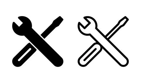 Tools Icon vector. Repair icon, Service icon Stock Illustration