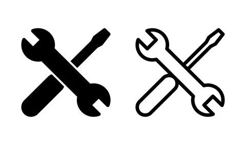 Tools Icon vector. Repair icon, Service icon Stock Illustration