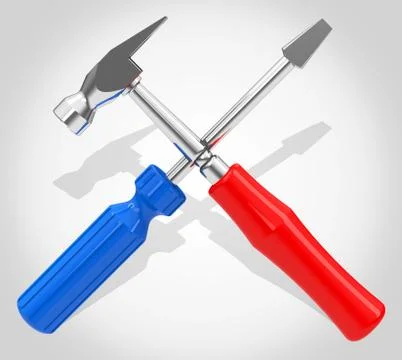 The tools Stock Illustration
