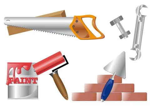 Tools Stock Illustration