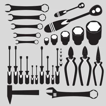 Tools Stock Illustration