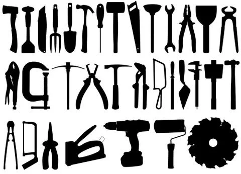 Tools Stock Illustration