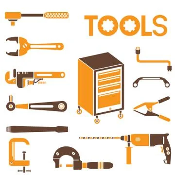 Tools Stock Illustration