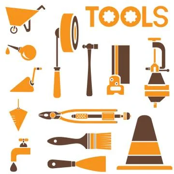Tools Stock Illustration