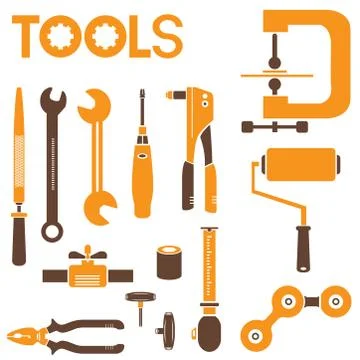 Tools Illustrazione stock