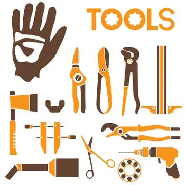 Tools Stock Illustration
