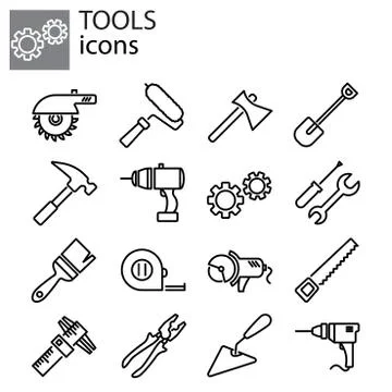 Tools Stock Illustration