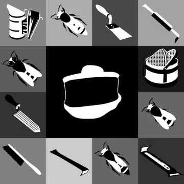 Tools infocraphics Stock Illustration