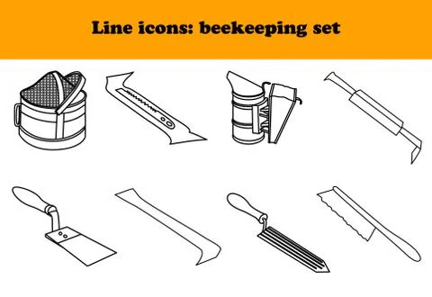 Tools infocraphics Stock Illustration