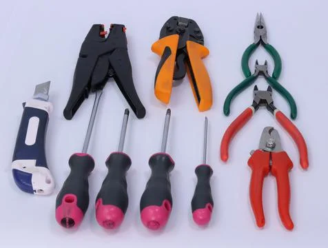 Tools for installation. Stock Photos