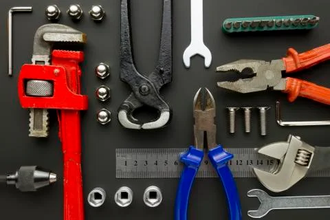 Tools kit Stock Photos