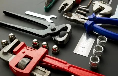 Tools kit Stock Photos
