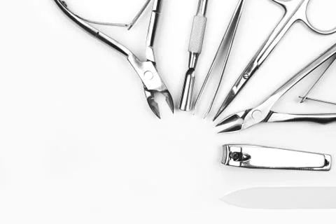 Tools of a manicure Stock Photos