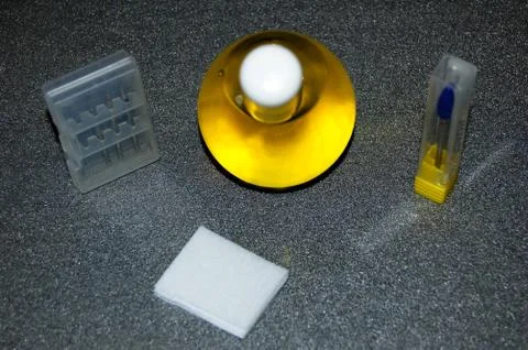 Tools for manicure Stock Photos