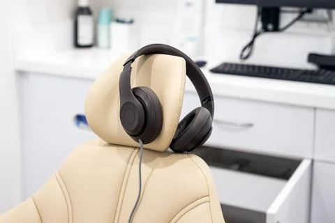 Tools of the modern dentist office. Stock Photos