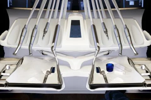 Tools in modern dentistry Stock Photos