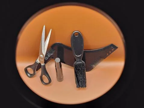 Tools needed to create a hairstyle Stock Photos