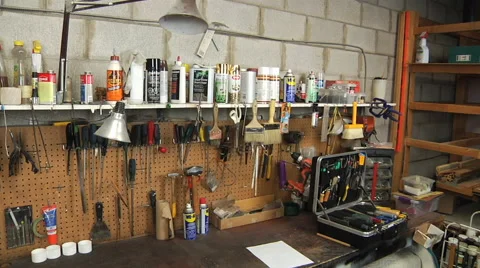 Tools for piano restoration Stock Footage 57969827