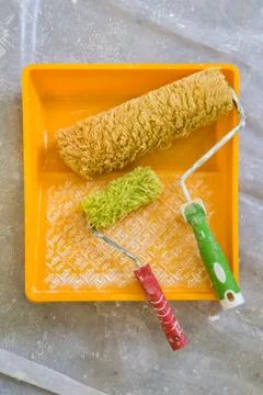 Tools for repair, roller Stock Photos