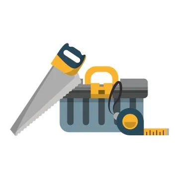 Tools set collection workshop icons cartoon Stock Illustration