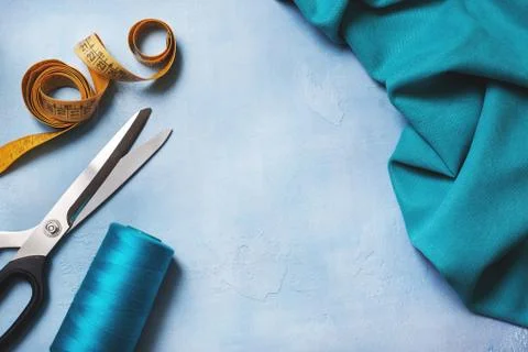 Tools for sewing Stock Photos