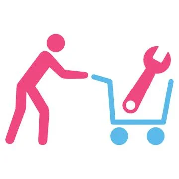 Tools Shopping Icon Stock Illustration