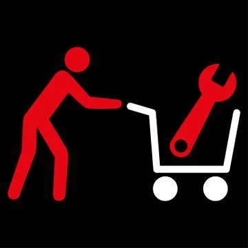 Tools Shopping Icon Stock Illustration
