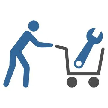 Tools Shopping Icon Stock Illustration