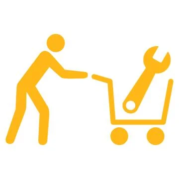 Tools Shopping Icon Stock Illustration