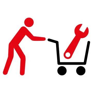 Tools Shopping Icon Stock Illustration
