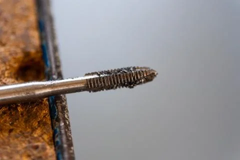 Tools such as drills in the industry Stock Photos
