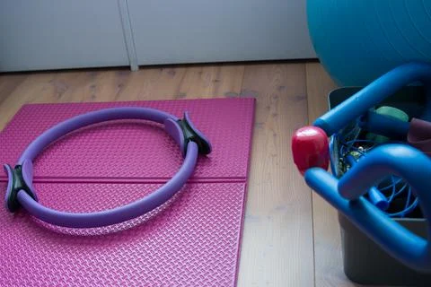 Tools for training at home Stock Photos