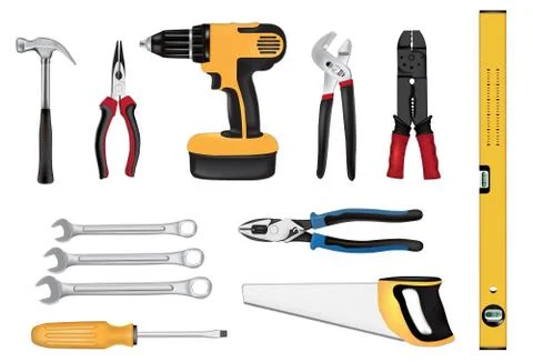 Tools vector illustration Illustrazione stock