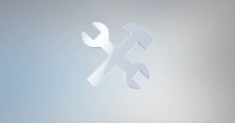 Tools White 3d Icon Stock-Footage 67685126