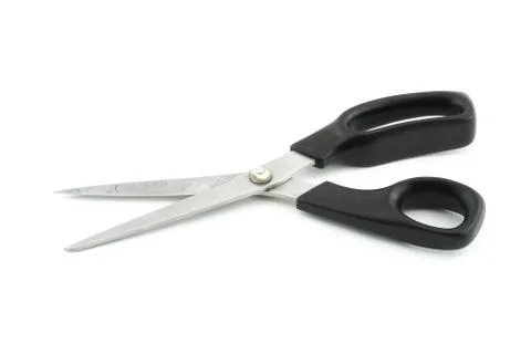 Tools on a white background scissors Stock-Fotos