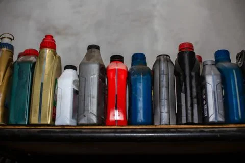 Tools for working in the garage Stock Photos