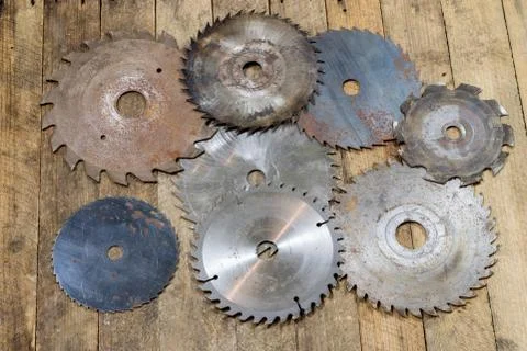 Tools in the workshop. Tools, hammer, drill, drill on a wooden table. Stock Photos