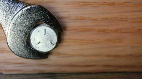 Tools wrench 01 Stock Footage 683861