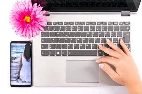 The Tools of the writer at work Stock Photos