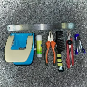 Tools,starterkit,Alattuliskantor,equipment Stock Photos