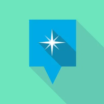 Tooltip icon with a sparkle イラスト素材