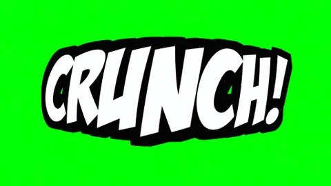 Toon bada crunch Stock Illustration