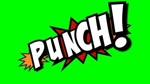 Toon boom prank punch slice Stock Footage 90606986