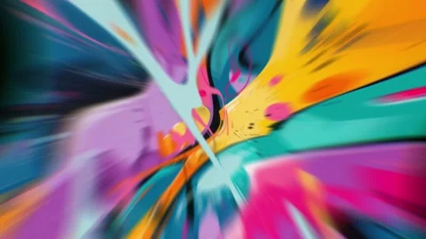 Toon Tunnel 9 Stock Footage 320134010