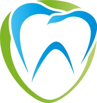Tooth abstract, tooth and dentist logo Stock Illustration