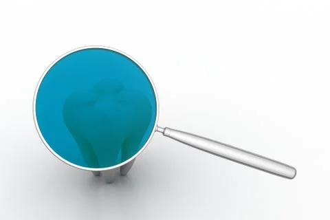 Tooth and loop Stock Illustration